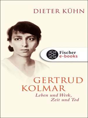 cover image of Gertrud Kolmar